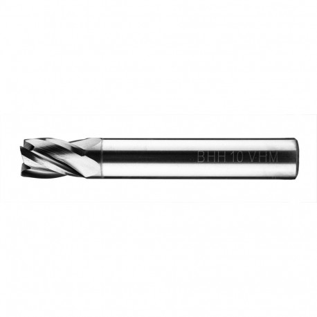 Frez węglikowy Baildon DIN 6527 K FWP4K 10 mm, VHM TiAlN, Z4, 66-11 mm