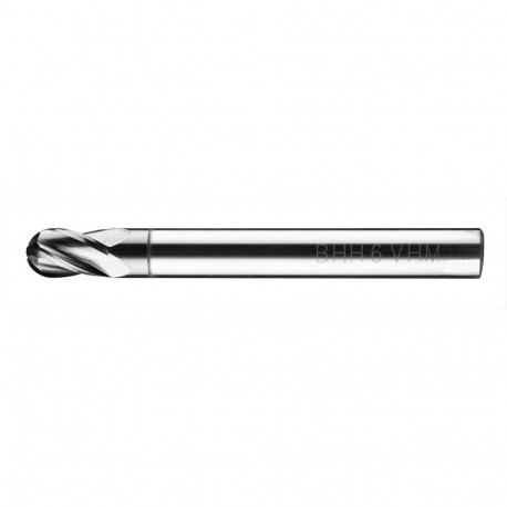 Frez węglikowy Baildon DIN 6527 L FWP2L 3 mm, VHM TiAlN, Z2, 57-7 mm