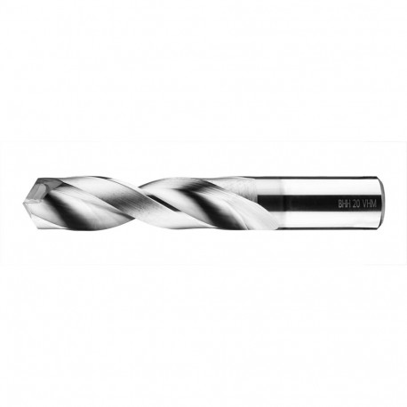Wiertło węglikowe Baildon DIN 6537 K WK3 15,5 mm, VHM TiAlN, 115-65 mm
