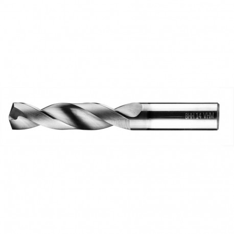 Wiertło węglikowe Baildon DIN 6537 K WK3 14 mm, VHM TiAlN, 107-60 mm