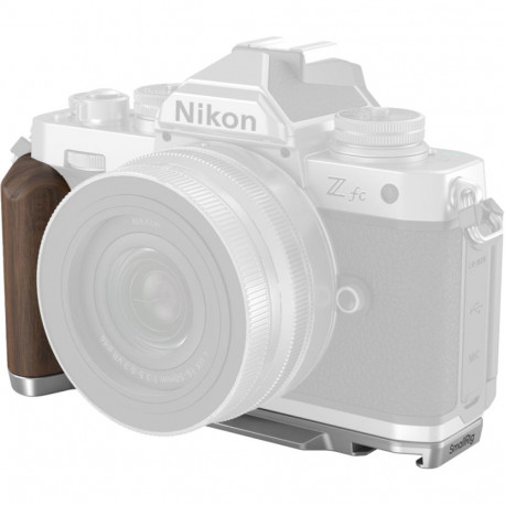 SmallRig puidust L-kujuline käepide 4803 Nikon Z fc, hõbedane