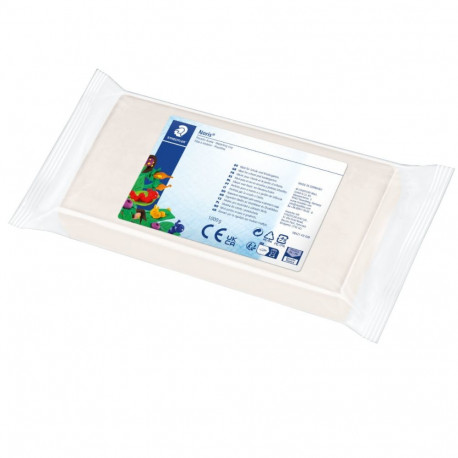 Modelling clay Noris j. white 1kg