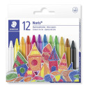 Wax crayon 8mm 12pcs.box