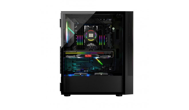 PC Case - Logic ARYA ARGB Minidi USB 3.0 Black