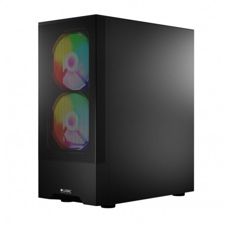 PC Case - Logic ARYA ARGB Minidi USB 3.0 Black