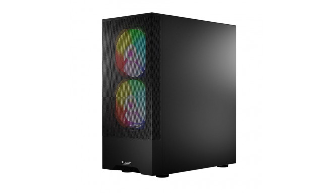 PC Case - Logic ARYA ARGB Minidi USB 3.0 Black