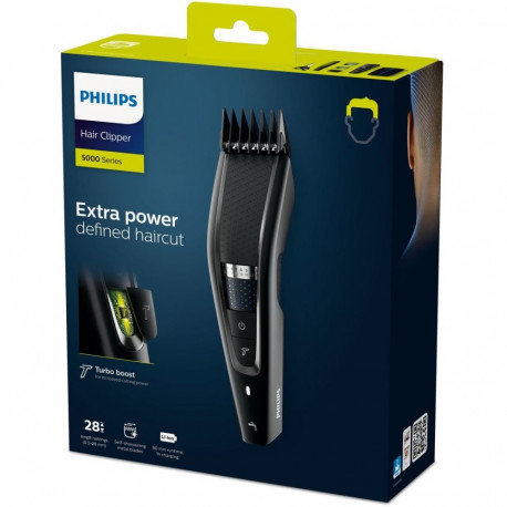 Hair Clipper - Philips 5000 Series HC5632/15 28 Length Settings Black