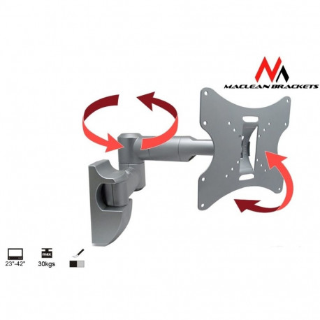 TV Mount - TV Wall Mount Bracket 23-42" Up To 30kg Max Vesa 200x200 Si