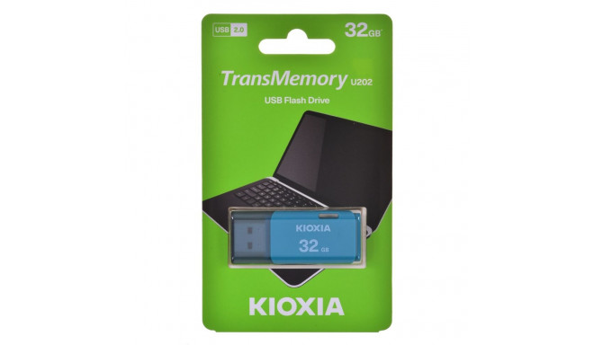 USB Flash Drive - Kioxia Transmemory U202 32GB USB Type-a Blue