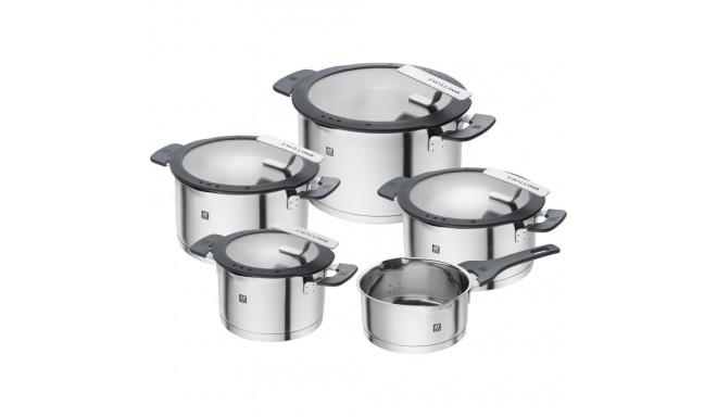 Cookware Set - ZWILLING SIMPLIFY 66870-005-0 Stainless Steel 5 pcs Silver Black