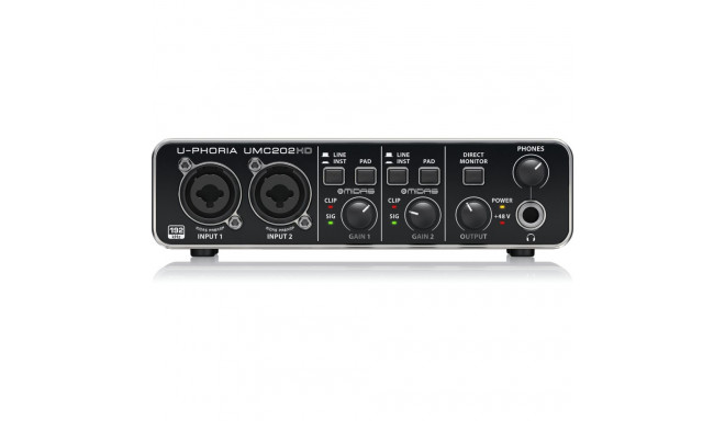 Audio Interface - Behringer UMC202HD 2-Channel USB Black