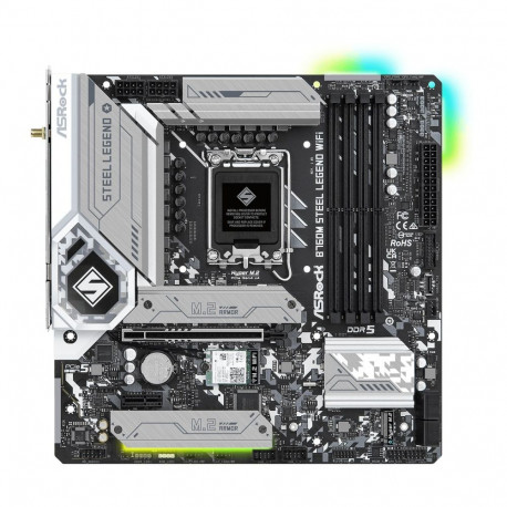 Micro Atx Motherboard - Asrock B760m Steel Legend WiFi