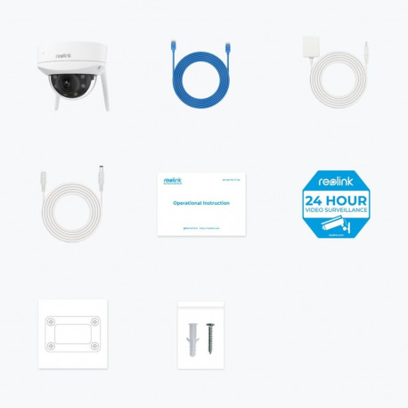 Security Camera - Reolink W437 4K Wi-Fi 6 Security Camera, Ik10 Vandal