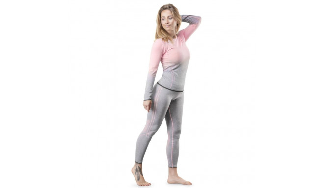 Naiste termopesu komplekt Spokey Flora (M/L) pink/grey