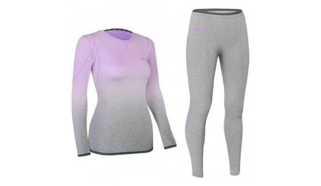 Naiste termopesu komplekt Spokey Flora (S/M) violet/grey