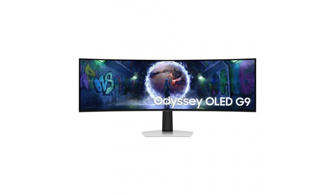 Samsung S49DG934SU computer monitor 124.5 cm (49&quot;) 5120 x 1440 pixels Dual QHD OLED Silver