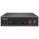 Shuttle XPC slim Barebone DH32U, Intel Pentium Gold 7505, 4x HDMI 2.0b 2x LAN, 2x COM, incl. VESA 24