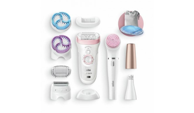 Braun Silk-épil 9 Silk-épil Beauty Set 9 9-985 Deluxe 7-in-1 Cordless Wet &amp; Dry Hair Removal