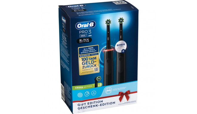 Oral-B PRO 3 3900 Duopack Black Edition  JAS 22