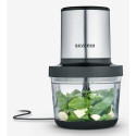 Severin KM 3867 electric food chopper 1 L 400 W Black, Silver, Transparent