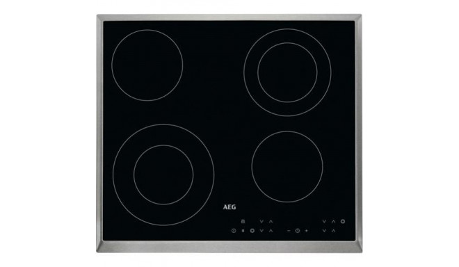 AEG HK634021XB Black Built-in 56 cm Ceramic 4 zone(s)