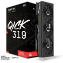"RX 7700 XT 12GB XFX Speedster QICK319 Black Edition GDDR6 3 Fan"