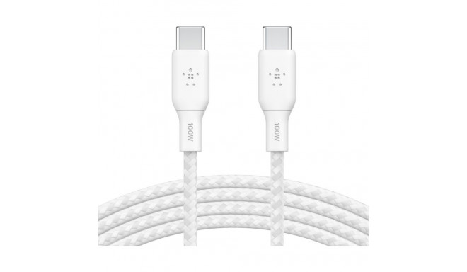 "Belkin BOOST CHARGE USB-C/USB-C Kabel, bis 100 W, 2m, weiß"