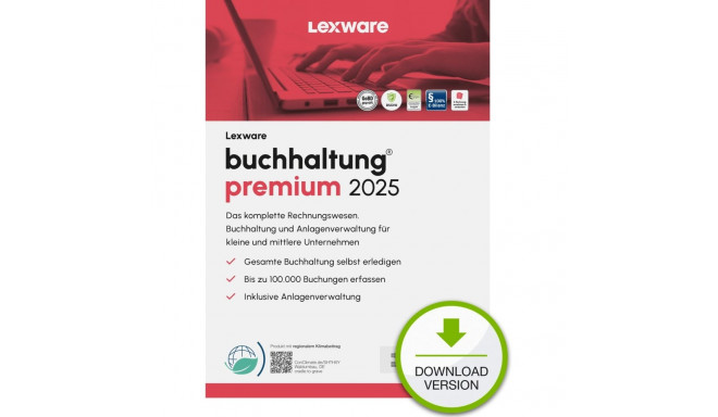 "Lexware Buchhaltung Premium 2025 - 1 Device, 1 Year - ESD-DownloadESD"