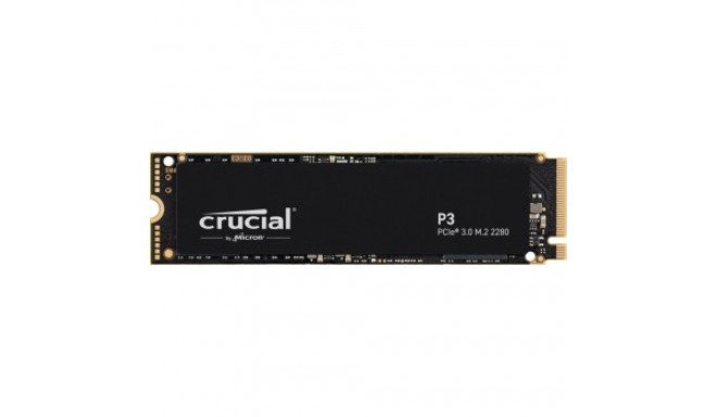 1 TB SSD CRUCIAL P3 3.0 NVME PCIE M.2