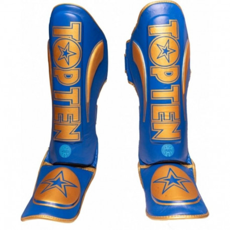 Masters NS-TT-STAR (WAKO APPROVED) 11192-02M shin guards (niebieski+M)