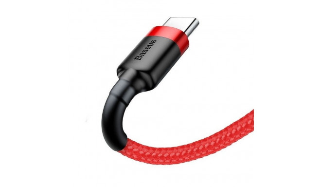 BASEUS cable USB Cafule to Type C 3A CATKLF-B09 1m Red