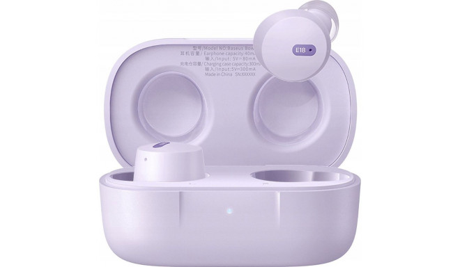 Baseus Bowie E18 purple headphones