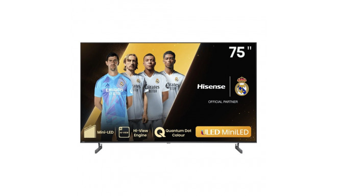 Hisense Mini LED nutiteler 75U6NQ 75" nutiteler VIDAA OS UHD must