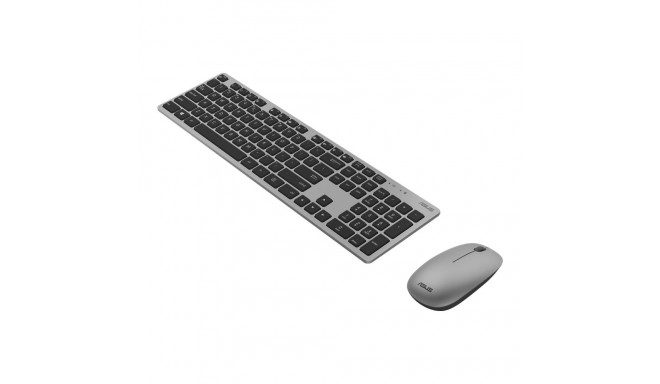 Asus W5000 juhtmevaba klaviatuuri ja hiire komplekt hall US