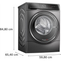 Bosch | Washing Machine | WNC254ARSN | Energy efficiency class A/D | Front loading | Washing capacit