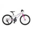 Author Cosmic bicycle, 20", Extreme White/Suzy Pink