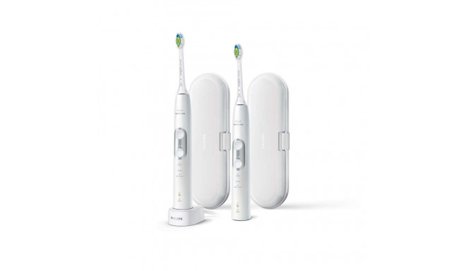 Philips HX6877/34 ProtectiveClean 6100 Sonic Electric toothbrush  2 pcs  White