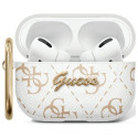 Guess PU New 4G Hook case for AirPods 3 white