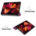 iLike kolme kokkupandav ökonahast ümbris Samsung Tab A8 10,5'' (2021) X200 / X205 / X207 Lilla