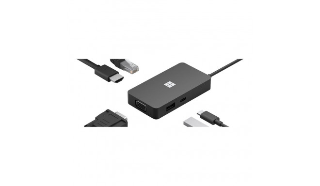 MS Surface USB-C reisihub COMM DA/FI/NO/SV Hdwr must
