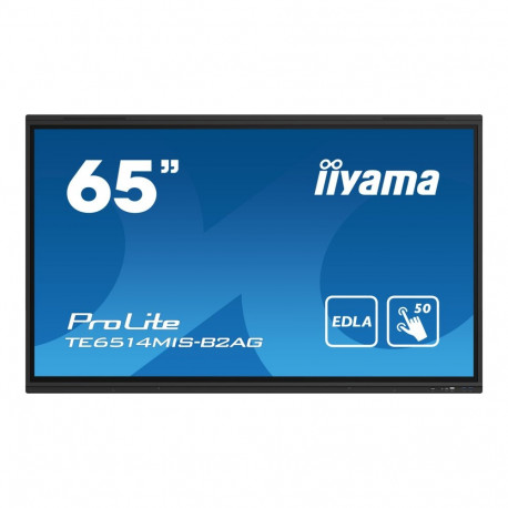 IIYAMA TE6514MIS-B2AG 65inch iiWare12E EDLA Google GMS apps Android 13 50-Points PureTouch IR+ with 
