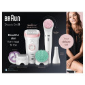 Braun Silk-épil 9 Silk-épil Beauty Set 9 9-995 Deluxe 9-in-1 Cordless Wet &amp; Dry Hair Removal