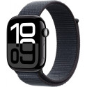 "Apple Watch Series 10 GPS 46mm Jet Black Aluminium Case with Ink Sport Loop"