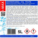 Isopropyl alcohol Isopropanol IPA I-MAX 99.9% 5L