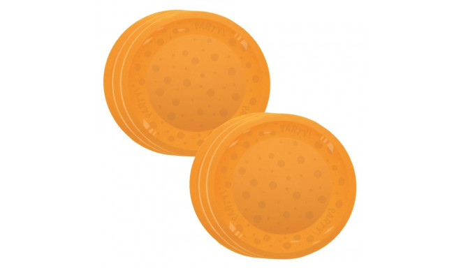 Procos korduvkasutatav peotaldrik, 21cm, 6 tk, oranž pastel