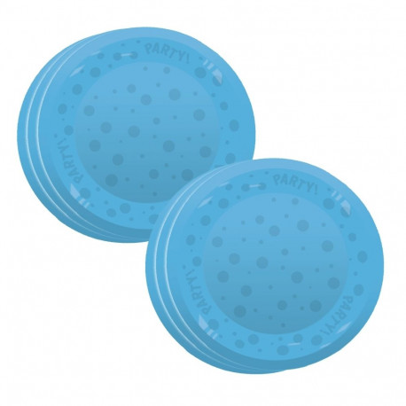 Procos korduvkasutatav peotaldrik, 21cm, 6 tk, sinine