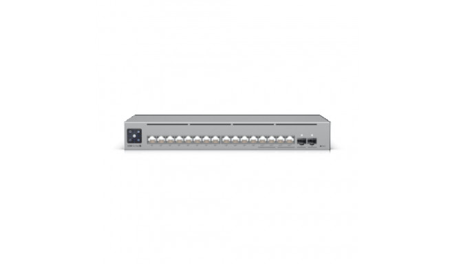 UBIQUITI 16-PORT, LAYER 3 ETHERLIGHTING™ SWITCH WITH 2.5 GBE, POE++ OUTPUT, AND VERSATILE MOUNTING O