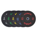 Olympic plate HMS BUMPER GREEN 10 kg HTBR10