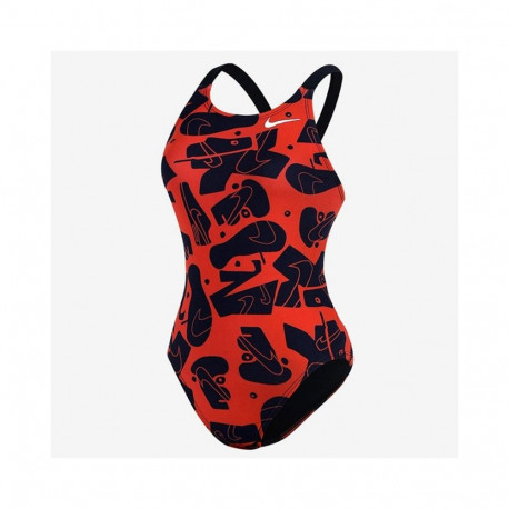 Nike Multiple Prints Swimsuit W NESSC050-631 (40)