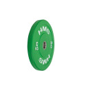 HMS GREEN BUMPER Olympic plate 10 kg CBR10